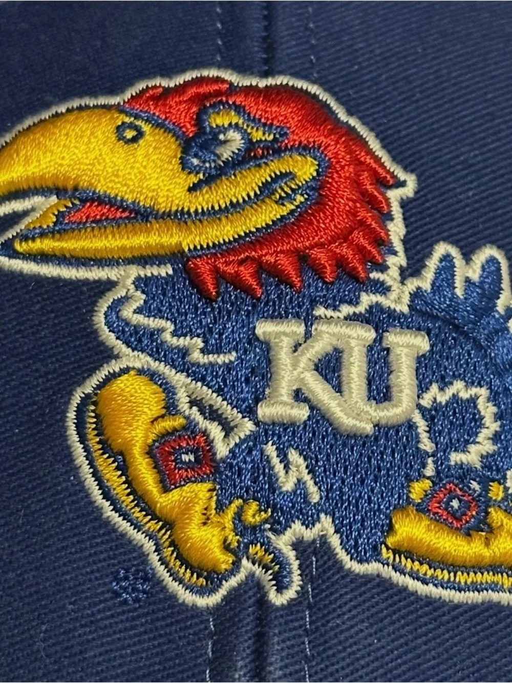 Kansas Jayhawks 47 MVP SnapBack Trucker Hat - OSFA